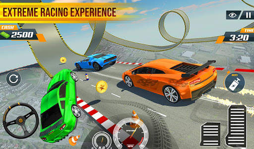 Speed Car Stunts 2018: Extreme Tracks Racing Games screenshot 14