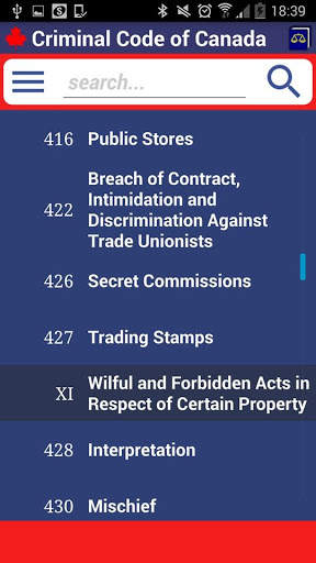 Criminal Code of Canada скриншот 5