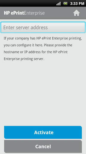 HP ePrint Enterprise for Good 2 تصوير الشاشة