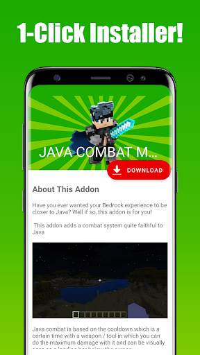 JAVA COMBAT Mod for Minecraft screenshot 1