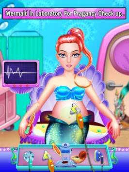 Mermaid Baby Born - Girls Game screenshot 4