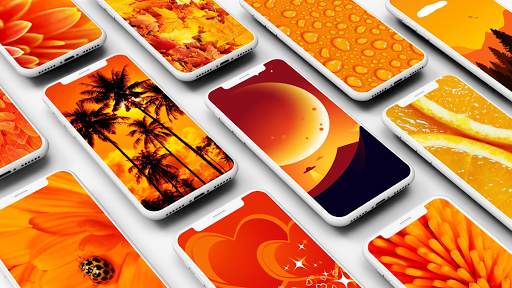 Orange Wallpaper screenshot 1