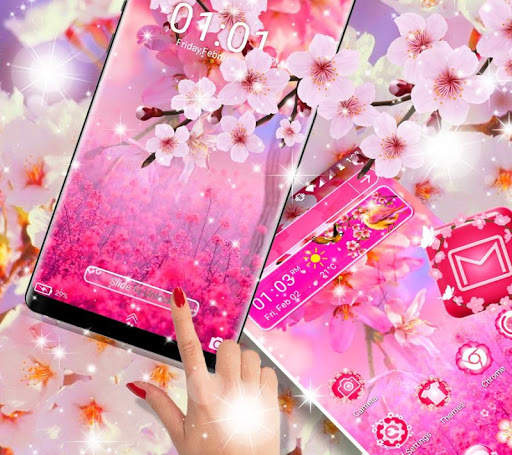 Sakura Launcher Theme screenshot 5