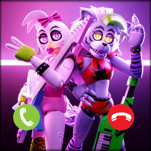 Fake Call Roxane Wolf icon