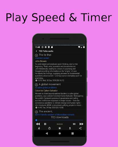 TED talks download & play talks (tedx) NPR screenshot 6