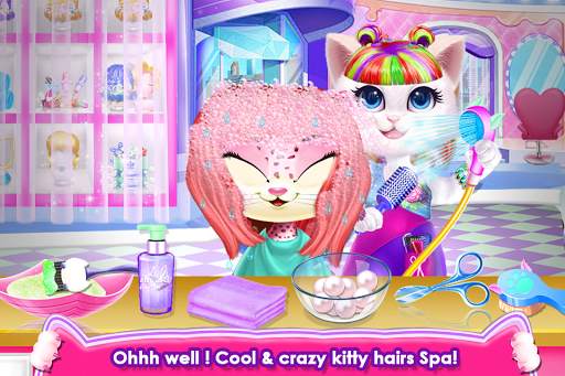 Fluffy Kitty Hair Salon 4 تصوير الشاشة