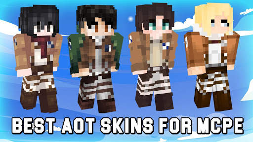 AOT Mod in MCPE   Attack of Titans Skins screenshot 2