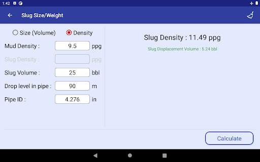 Drilling Fluid App 15 تصوير الشاشة