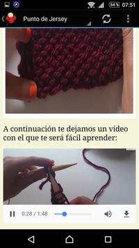 Tejer con Agujas screenshot 3