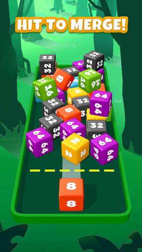 Jelly 2048 3D - Merge Cube screenshot 2