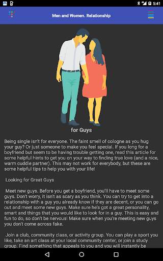 Male and Female. Relationship screenshot 13