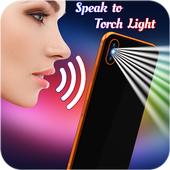 Speak to Torch Light :  Flashlight icon