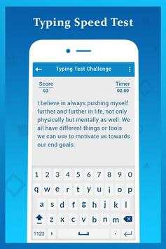 Typing Speed Test скриншот 1