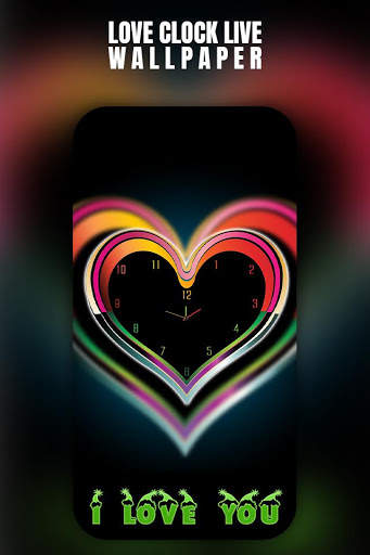 Love Clock Live Wallpaper screenshot 1