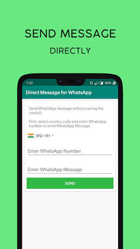 Direct Message for WhatsApp screenshot 1