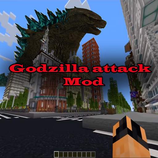 Godzilla attack Mod for Minecraft PE 3.60