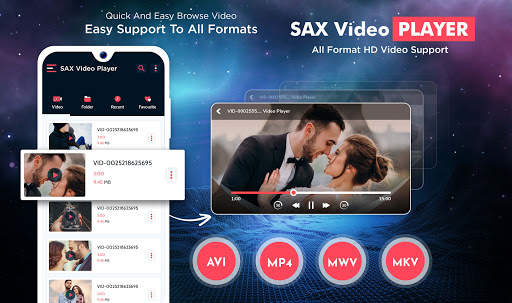 SAX Video Player - All Format HD Video Support screenshot 1