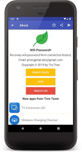 Wifi Password Recovery Plus - Pattern Code Secure screenshot 6