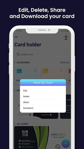 Visiting Card Holder screenshot 8