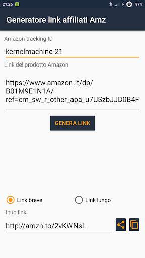 Generatore di link affiliati per Amz screenshot 3
