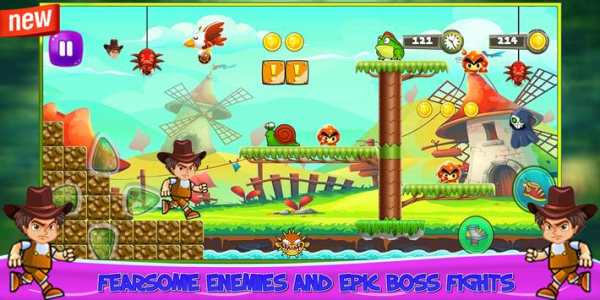 Sboy's World - Super Adventure- Jungle Island Game screenshot 4