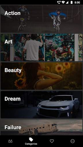 QuotePic - Inspirational Quote App screenshot 2