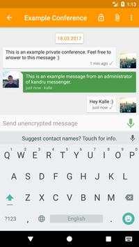 Kandru Messenger (XMPP/Jabber) screenshot 2
