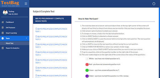 SBI-PO Online Test APP screenshot 13