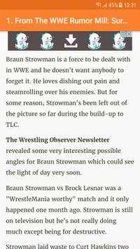 Breaking WWE News स्क्रीनशॉट 3