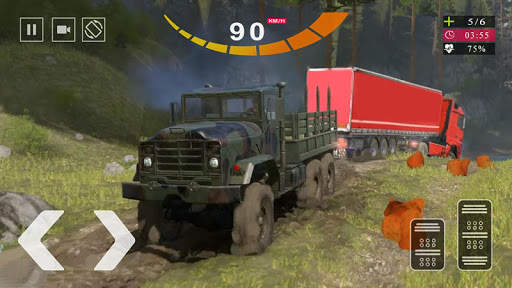 US Army Truck Drive Offroad screenshot 5