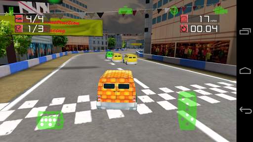 Cartoon Car Racing screenshot 2