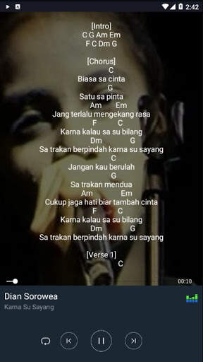 Lagu Pop Indonesia dengan lirik offline screenshot 1