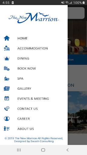 Online Hotel Booking App - The New Marrion screenshot 2