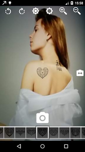 Tribal Tattoo Camera screenshot 2