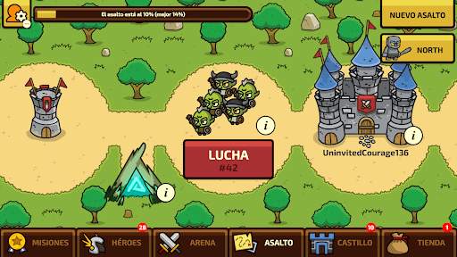 Raid Heroes: Guerra Total screenshot 1