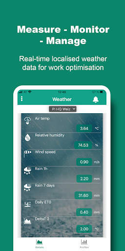 FieldClimate screenshot 2