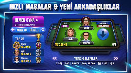 101 Yüzbir Okey Extra - Online screenshot 4