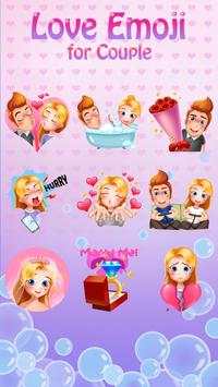 Love Emoji Keyboard for Couple screenshot 2