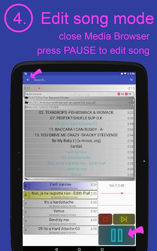 Backing Track Player DEMO screenshot 5