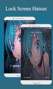 Hatsune Miku Lock Screen screenshot 1