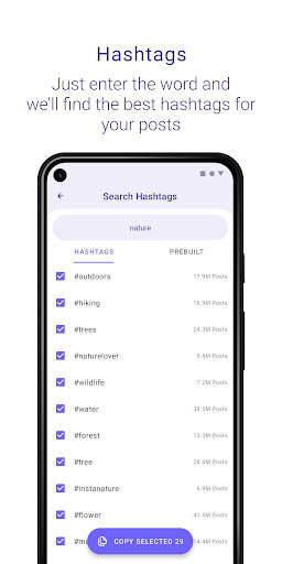 Hashtags & Tools for Instagram screenshot 2
