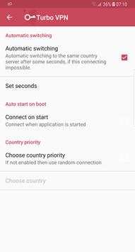 Turbo VPN screenshot 2