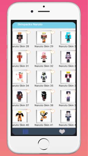 New SkinPacks Naruto for Minecraft Skin 2021 screenshot 1