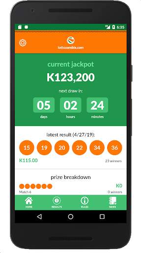 Lotto Zambia screenshot 1