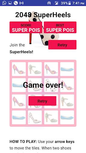2048 - Super Heels screenshot 5