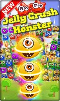 Jelly Crush Monster Match-3New screenshot 2