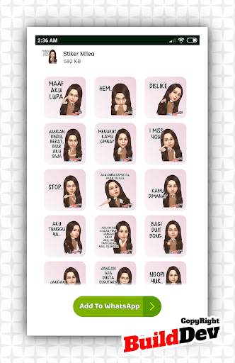 Kumpulan Stiker WA Keren 2021 WAStickerApps screenshot 16