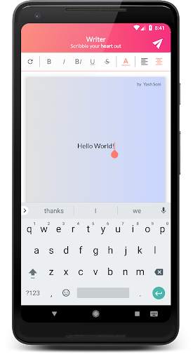 Create Quotes, Scribbled Stories, Micro tales, etc screenshot 2