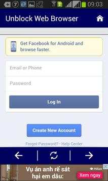 Unblock Website Browser screenshot 5