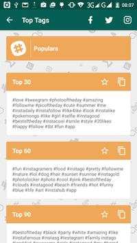 Top Tags screenshot 2